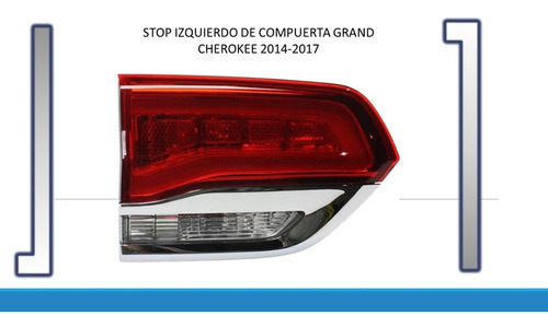 Stop Izquierdo Compuerta Jeep Grand Cherokee 2014-2017