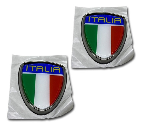 Par Emblema Sigla Série Itália Fiat Idea 2014 Original