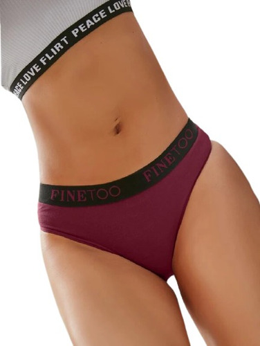 Panties Negra De Shein