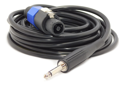 Cable Bafle Speakon Plug Metalico 6mt 2x1mm Profesional Hamc