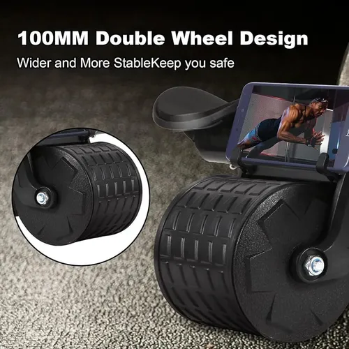 Rueda Abdominal De Rebote Automático Soporte Para Codos