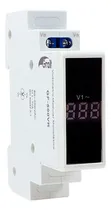 Comprar Voltimetro Modular Para Riel Din Gralf Gf-500vr 80-500v