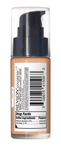 Fundación Revlon Colorstay Líquido Piel Normal / Seca, Spf 2