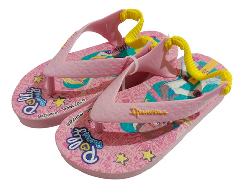 Chinelo Ipanema Infantil Polly Pocket Rosa Tam. 20/21