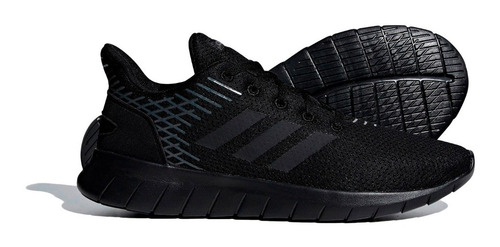 Imagen 5 de 5 de Tenis adidas Hombre Negro Asweerun F36333