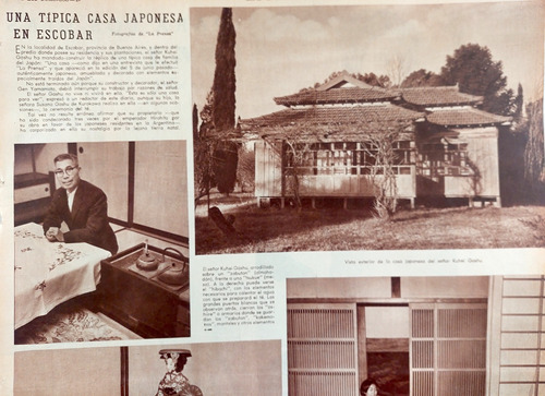 La Casa Kuhei Gashu Una Típica Casa Japonesa En Escobar 1967