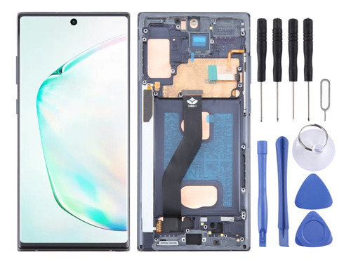 Tela Lcd Tft Preta Para Samsung Galaxy Note10+ Sm-n975f