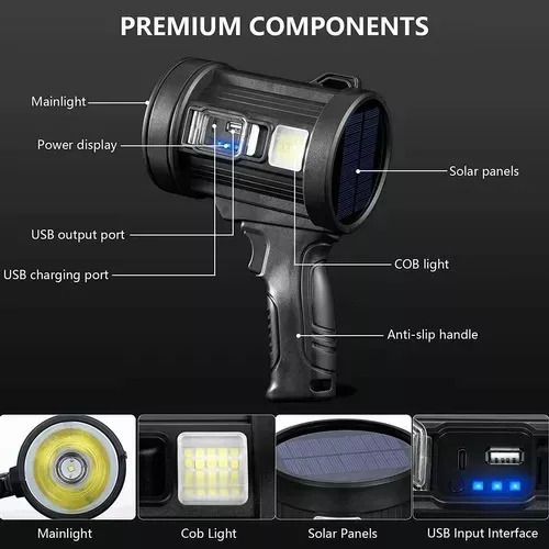 Lámpara Led Impermeable De Alta Potencia De 90000 Lúmenes