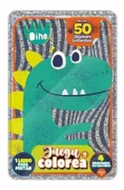 Comprar Dino Juega Y Colorea (flow Pack Fda23 N5), De Varios Es. Juega Y Colorea, Vol. 1. Editorial Vértice, Tapa Blanda En Español, 2024