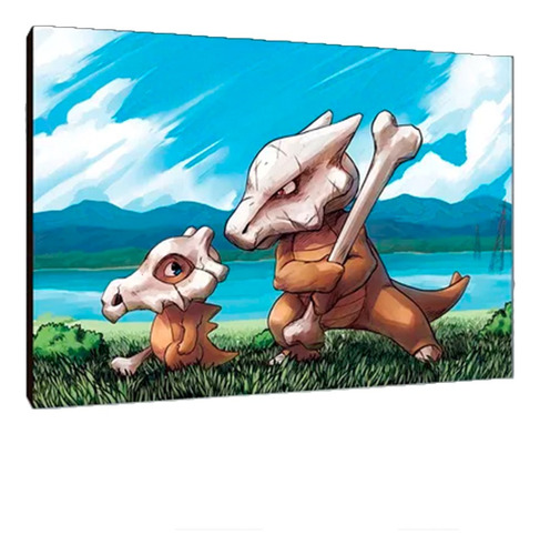 Cuadros Poster Pokemon Cubone Evolucion 15x20 (cmk 1)