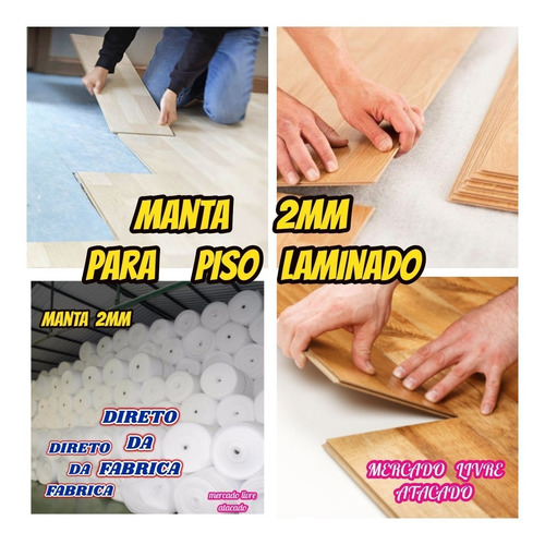 Imagem 7 de 10 de Manta Acrilica Branca 2mm Polietileno Expandido Kit C/14mts²