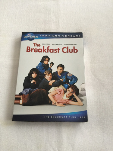 Película El Club De Los Cinco The Breakfast Club En Dvd