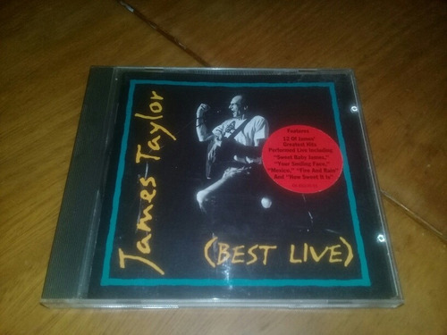 James Taylor Best Live Cd Made In Usa  