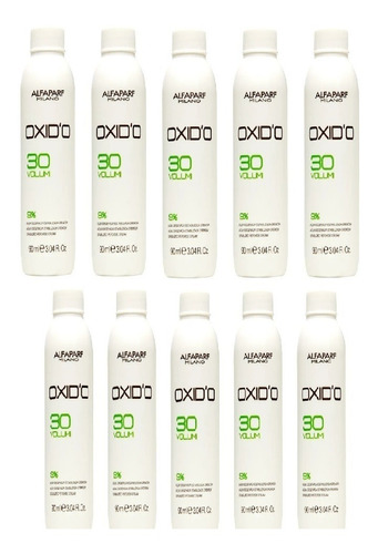 Crema Alfaparf 30 Vol. X 10 Unidades De 90ml.