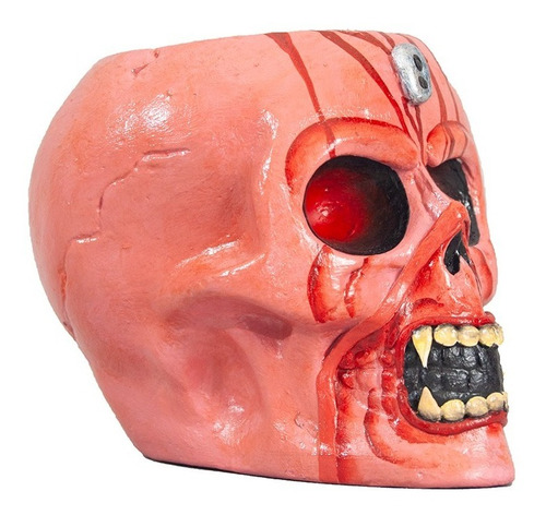 Imagen 2 de 3 de Iron Maiden The Trooper Calavera Decorativa Cenicero