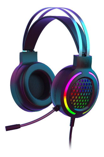 Audífonos Con Micrófono Usb Glint Thunder Rgb