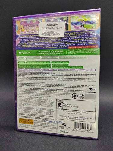 Just Dance 2017 - Xbox 360 - Fisco Nuevo Y Sellado