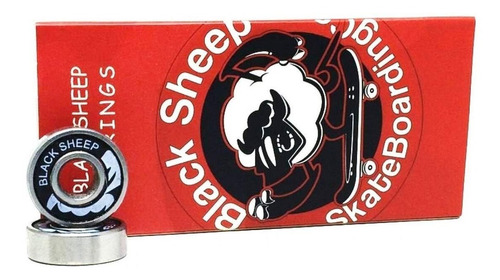 Rolamento Black Sheep Skate Patins Red Speed Precisão