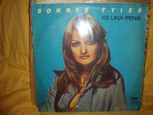 Vinilo Bonnie Tyler Es Una Pena Si3