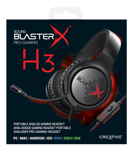Imagen 5 de 8 de Auriculares Creative Sound Blasterx H3