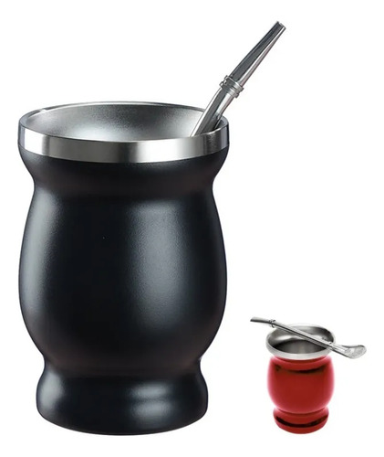 De Acero Inoxidable Mate Calabaza Taza De Tédoble Pared