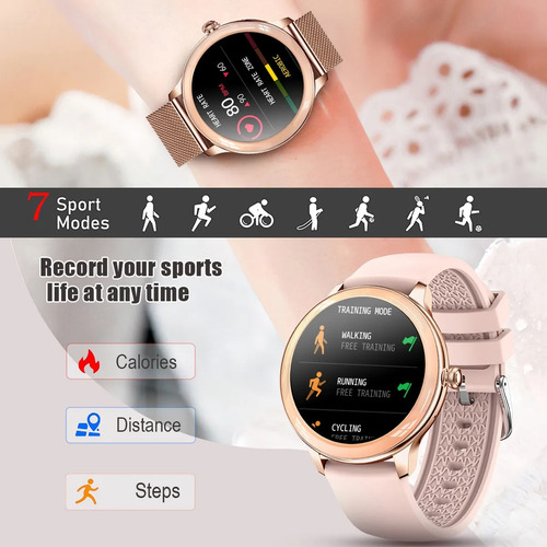Reloj Inteligente Bluetooth Con Frecuencia Cardíaca Lokmat V