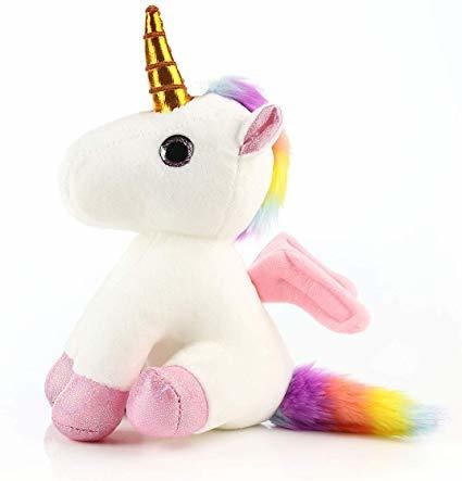 Juguete De Regalo Del Unicornio Animal Relleno Felpa Para La