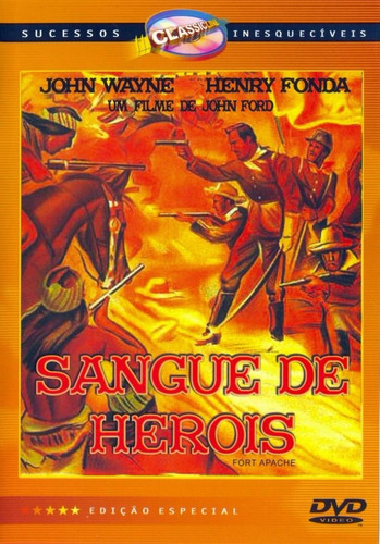 Sangue De Heróis - Dvd - John Wayne - Henry Fonda - Anna Lee