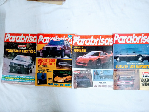 Revista Parabrisas 1990 (141-144-146-148) Precioxc/u Perfec