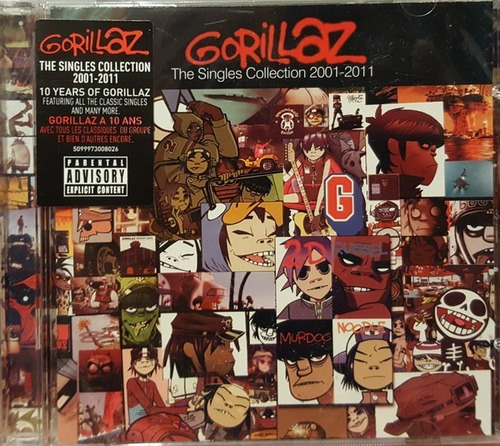 Cd Gorillaz The Singles Collection Nuevo Y Sellado