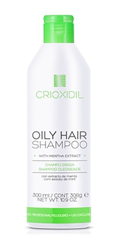 Shampoo Cabello Graso Crioxidil 300ml Efectivo Hecho/españa.