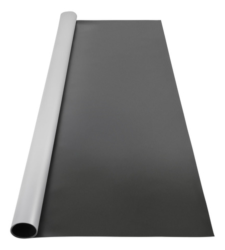 Rollo De Pista De Baile De Vinilo De Pvc 6.6x9.8ft Negro/gri