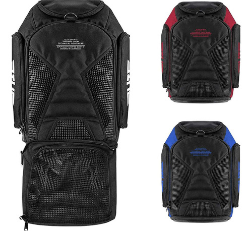 Jiu Jitsu Bjj Jaco - Mochila Expandible Para Gimnasio Mma, . Color Negro