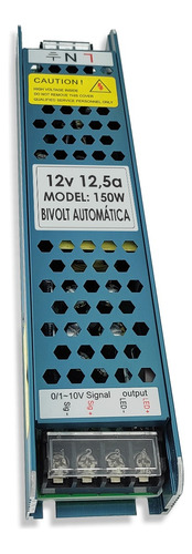 Fonte 12v Dimerizavel 150w 12,5 Fita Led Neon Cob Modulo Led