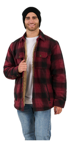 Chaqueta Leñadora Hombre Camisa A Cuadros - Polemic