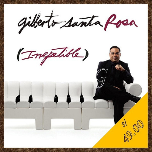 Vmeg Cd Gilberto Santa Rosa 2010 Irrepetible