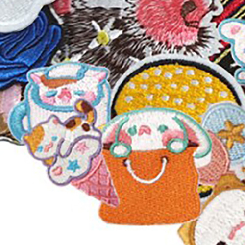Parche Bordado De 50 Piezas, Bonito Dibujo Animado, Seguro,