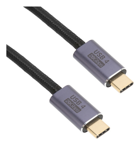 Cable Tipo C A Tipo C Usb 4.0 Multifuncional De 20 Gbps De A