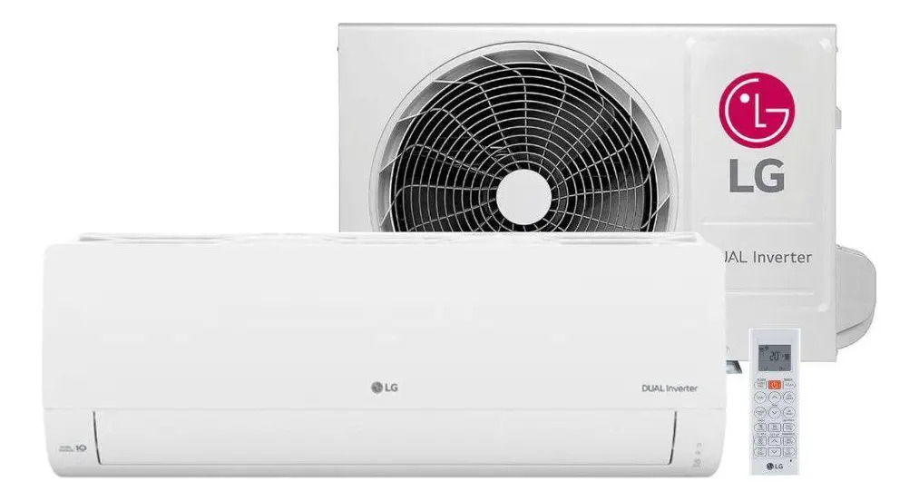 LG Dual Inverter +ai 12.000 Btus Frio