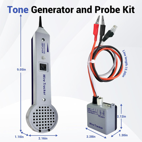Generador De Tonos, Kit De Generador De Tonos Y Sonda, Rastr