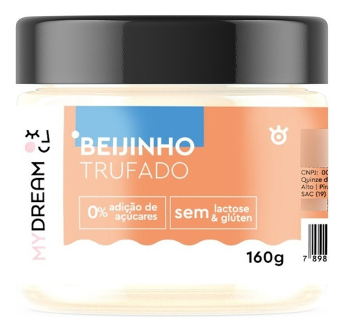 Beijinho Trufado Zero Açúcar Sem Lactose/glúten 160g Mydream