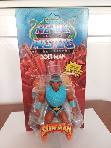 Bolt-man Masters Of The Universe Origins (Usado)