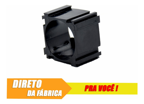 Suporte Para Célula 18650 Lítio - Embalagem 24 Peças (preto)