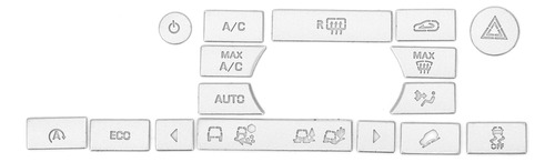 Adhesivo Para Botón Terrain Mode, Moldura De Aire Acondicion