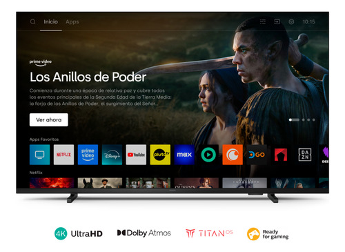 Smart Tv Philips 4k 55 Titan Os