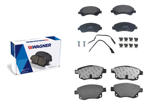 Kit Balatas Delantera Trasera Wgnp Ford Transit 2.2 2007 Cs