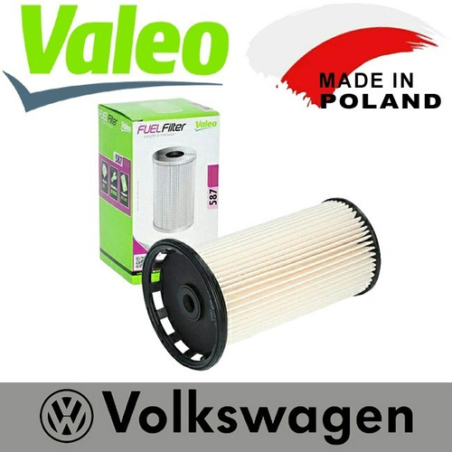 Filtro De Combustible, Petróleo, Diesel Volkswagen (valeo)