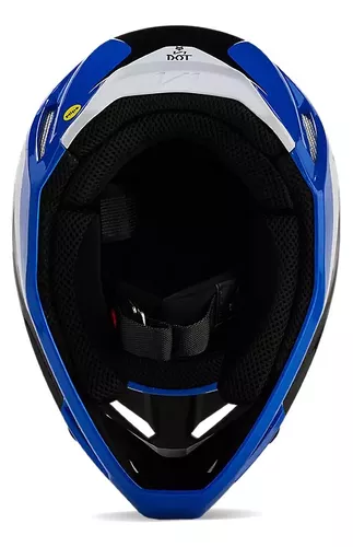 Casco Fox V1 Venz Motocross Trail Enduro Atv Cuatrimoto Mx Color Azul  Tamaño Del Casco M 57-58cm