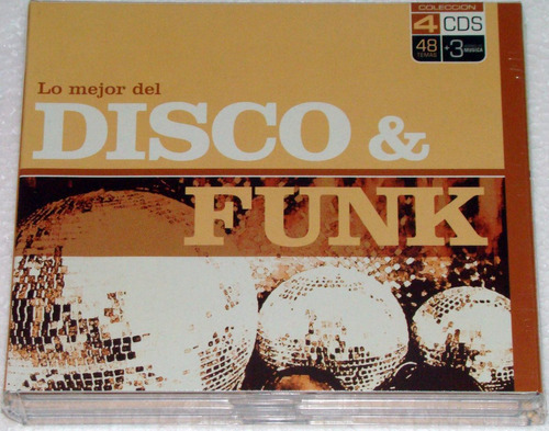 Lo Mejor Del Disco & Funk Cd Cuadruple Sellado / Kktus