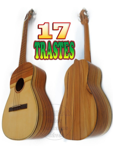 Cuatro Venezolano Profesional Para Conciertos Madera Teca